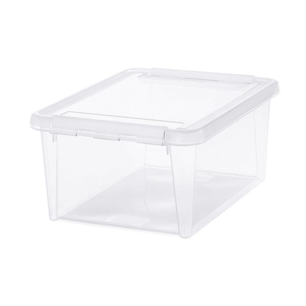Caja organizadora con tapa 14L HOME