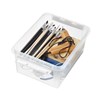 Caja organizadora con tapa 14L HOME