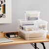 Caja organizadora con tapa 0.3L SMARTSTORE