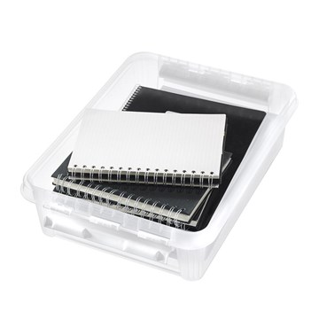 Caja organizadora con tapa 8L HOME