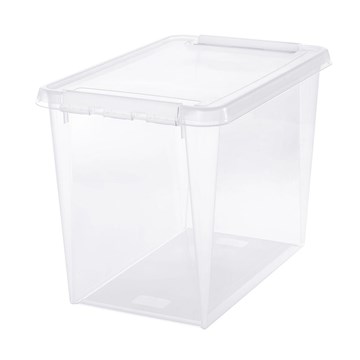 Caja organizadora con tapa 61L HOME