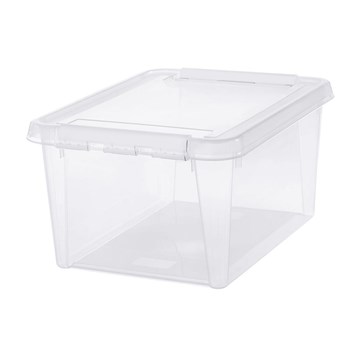Caja organizadora con tapa 32L HOME