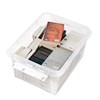 Caja organizadora con tapa 32L HOME
