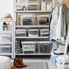 Caja organizadora con tapa 32L HOME