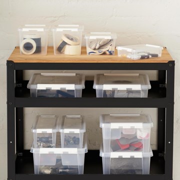 Caja organizadora con tapa 3.5L HOME