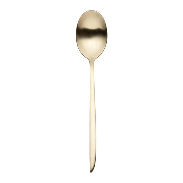 Caja 12 cucharas de postre ORCA CHAMPAGNE