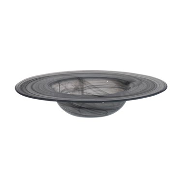 Plato pasta 30cm negro GUSTO
