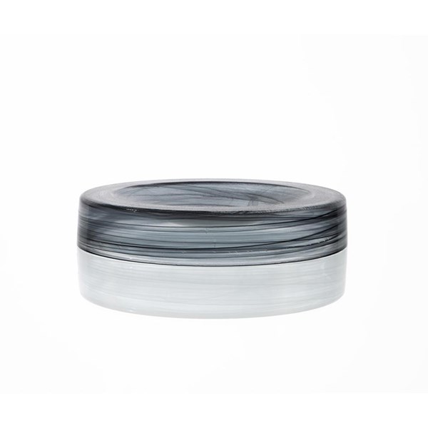 Plato negro 21cm HOLLOW