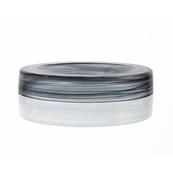Plato negro 30cm HOLLOW