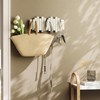 Perchero de pared blanco x5 PICKET