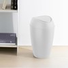 Papelera 9L blanca TWIRLA