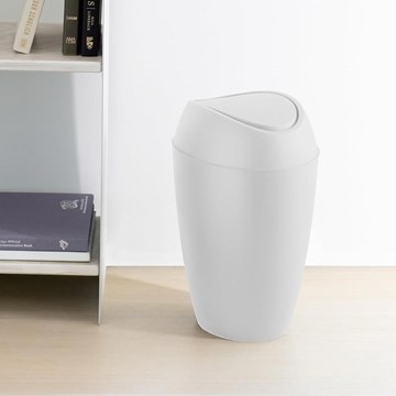 Papelera 9L blanca TWIRLA