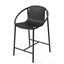 Taburete negro RINGO