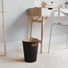 Papelera negra 7.5L WOODROW