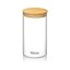 Frasco con tapa bambú 1500ml THERMO GLASS
