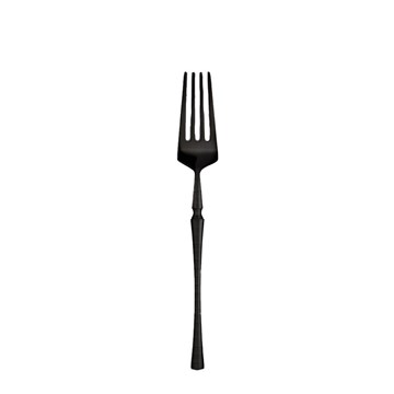 Tenedor de mesa negro 20.5cm DIVA