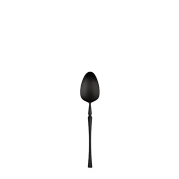 Cuchara de té negra 14.5cm DIVA