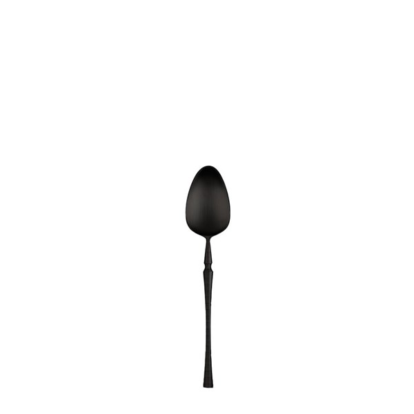 Cuchara de té negra 14.5cm DIVA