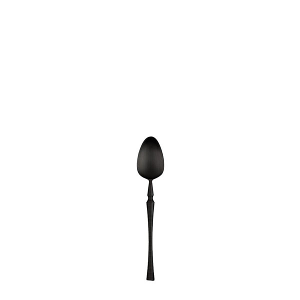 Cuchara de café negra 11.5cm DIVA