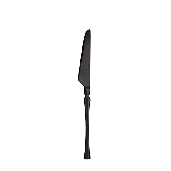 Cuchillo de postre negro 20cm DIVA