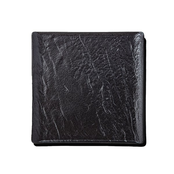 Plato cuadrado 27x27cm SLATESTONE