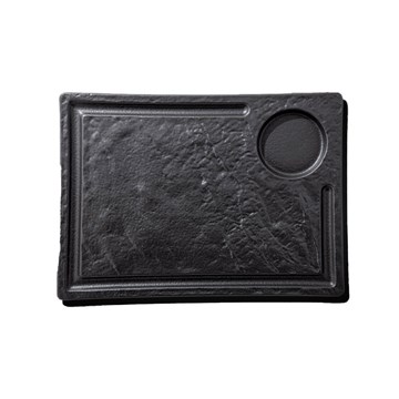 Fuente rectangular 32.5 x 23 cm SLATESTONE