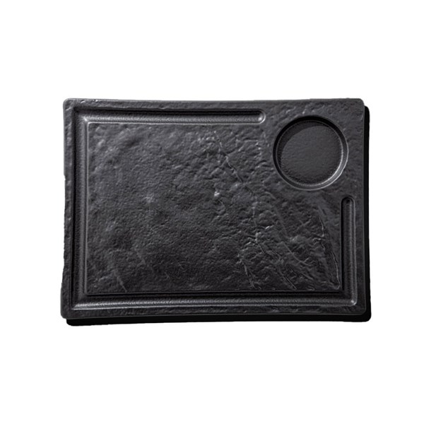 Fuente rectangular 32.5 x 23 cm SLATESTONE