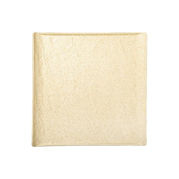 Plato cuadrado 27x27cm SANDSTONE