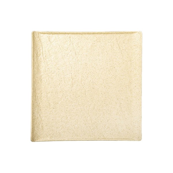Plato cuadrado 27x27cm SANDSTONE