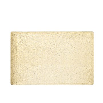 Fuente rectangular 38 x 24.5cm SANDSTONE