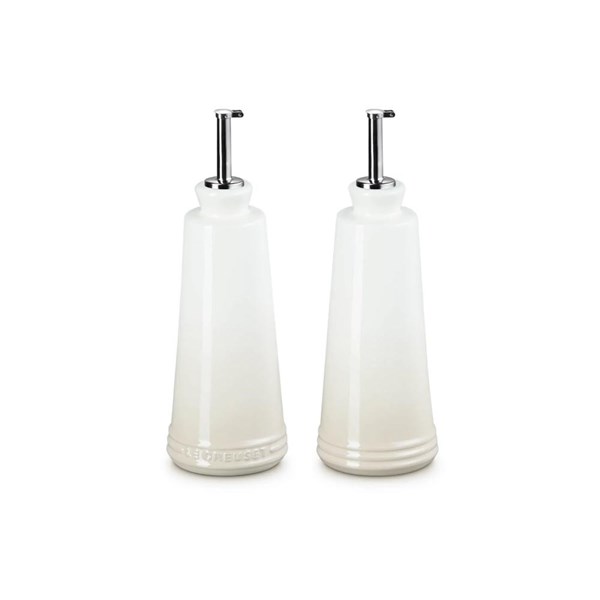 Set aceitero + vinagrero 300ml merengue SIGNATURE