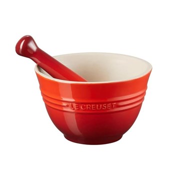 Mortero cerámica 300ml cereza