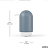 Dispensador de jabón azul pizarra 236ml TOUCH