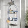 Organizador de ducha azul pizarra FLEX