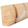 Perchero de pared natural x3 FLIP