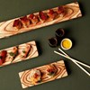 Tabla madera sushi 40x7cm De La Roca
