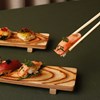 Tabla madera sushi 40x7cm De La Roca