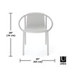 Silla gris RINGO