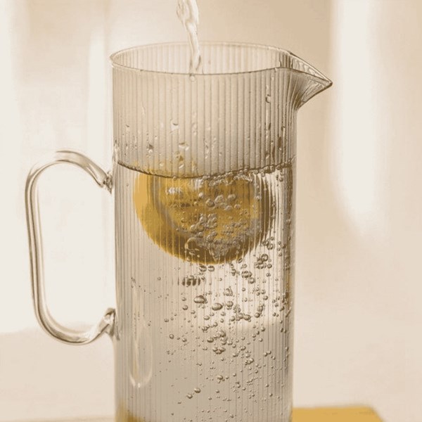 Picture of Jarra vidrio con tapa 1.2L SMOKE